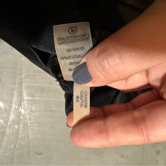 Calvin Klein Sleeveless Satin Sheath Dress, Thick Strap, LBD, Cocktail - Women 6 - Picture 9 of 10